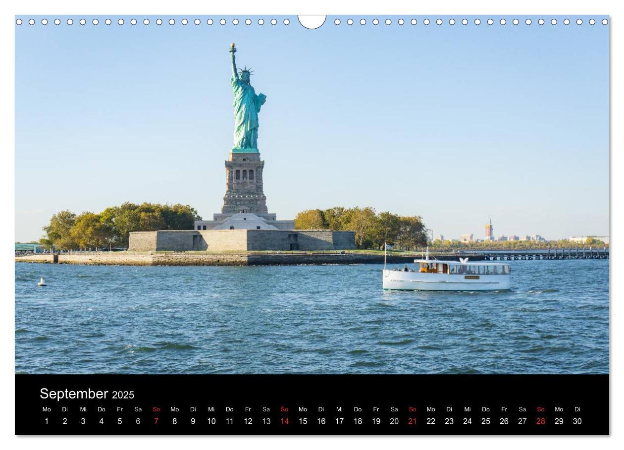 Bild: 9783435513093 | Herbst in New York (Wandkalender 2025 DIN A3 quer), CALVENDO...