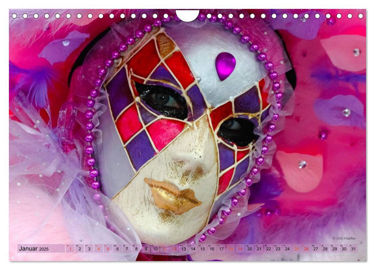 Bild: 9783435733316 | Magie der Masken (Wandkalender 2025 DIN A4 quer), CALVENDO...