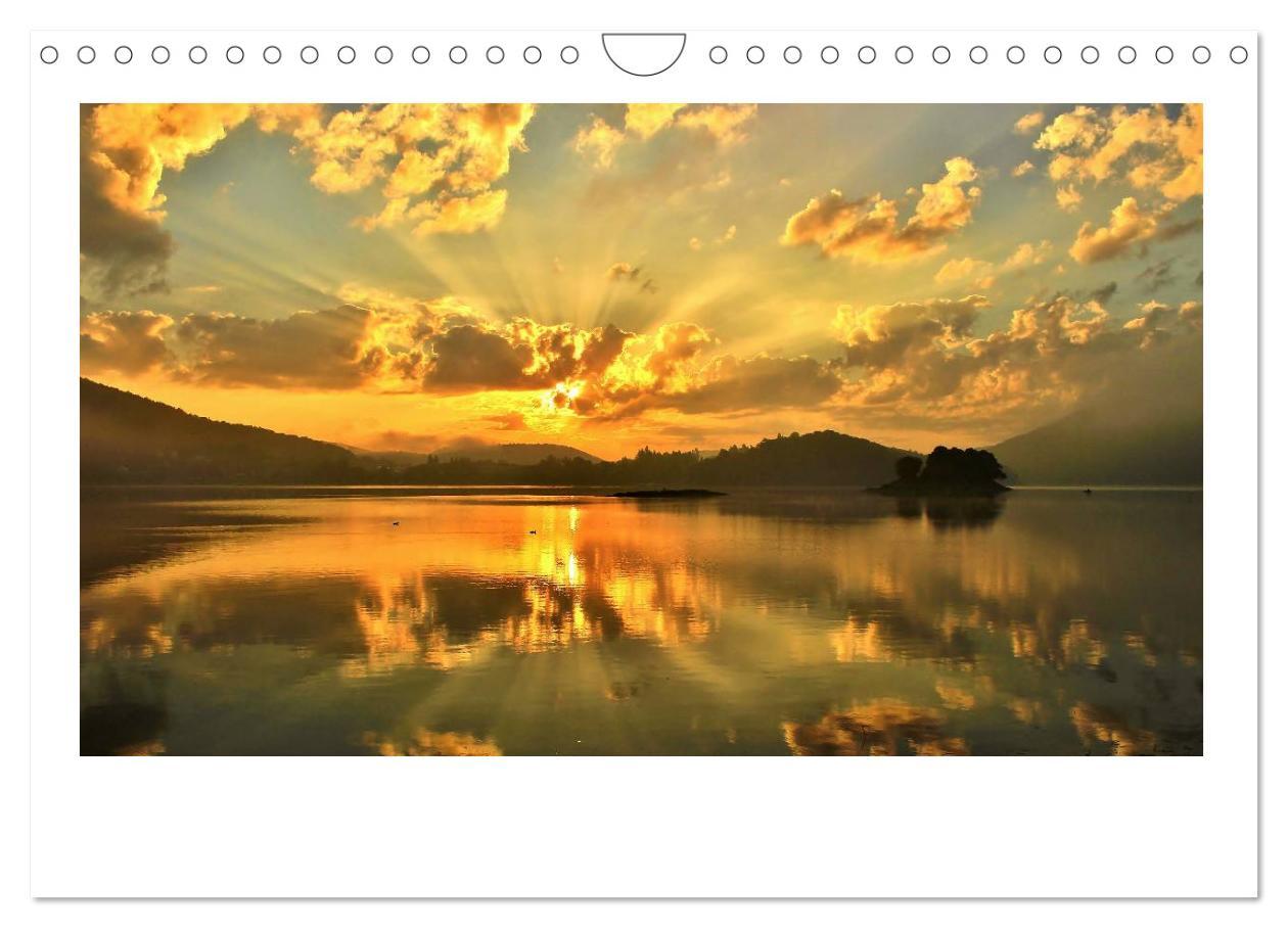 Bild: 9783435693016 | Morgens am Edersee (Wandkalender 2025 DIN A4 quer), CALVENDO...