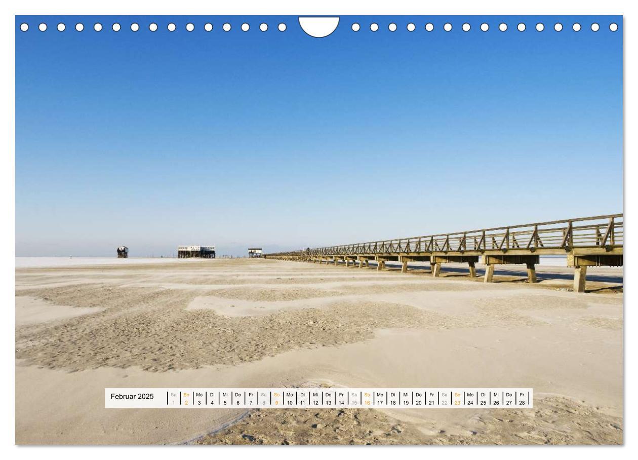 Bild: 9783435793396 | St. Peter-Ording (Wandkalender 2025 DIN A4 quer), CALVENDO...