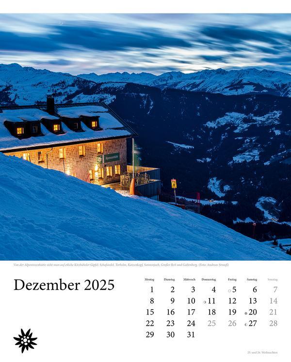 Bild: 9783731876120 | Hütten unserer Alpen 2025 | Verlag Korsch | Kalender | Spiralbindung