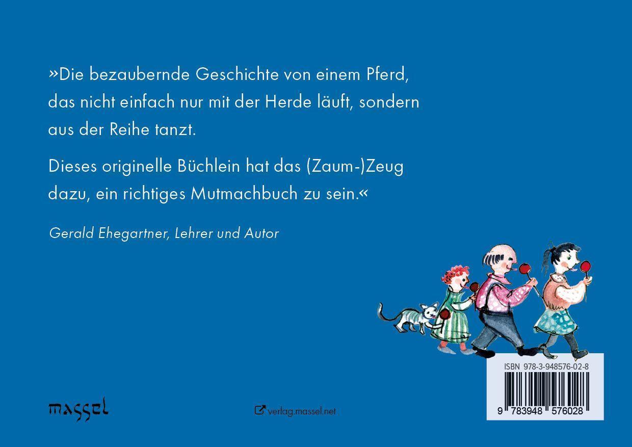 Bild: 9783948576028 | Ein Pferd rennt verkehrt | Eine Bildergeschichte in Reimen | Jaklitsch