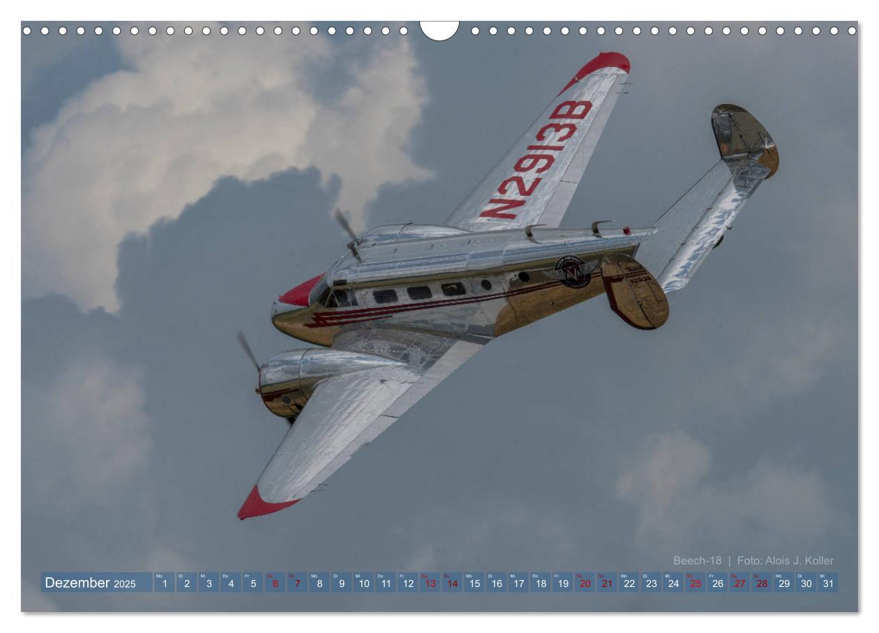 Bild: 9783435424252 | Historische Propellerflugzeuge 2025 (Wandkalender 2025 DIN A3...