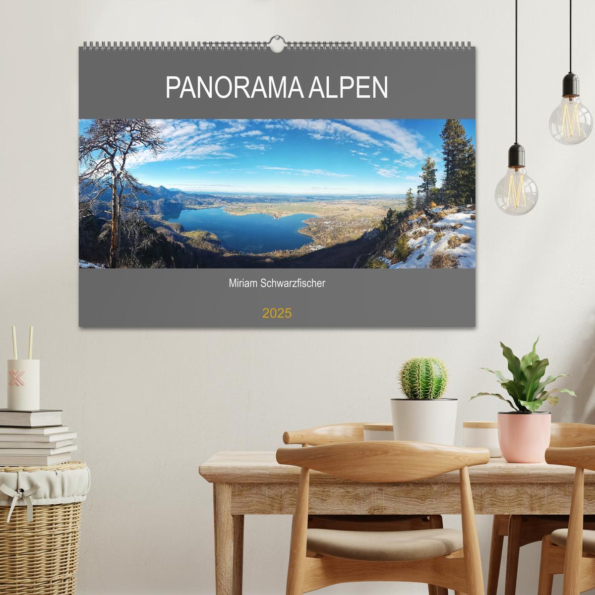 Bild: 9783383993978 | Panorama Alpen (Wandkalender 2025 DIN A2 quer), CALVENDO...