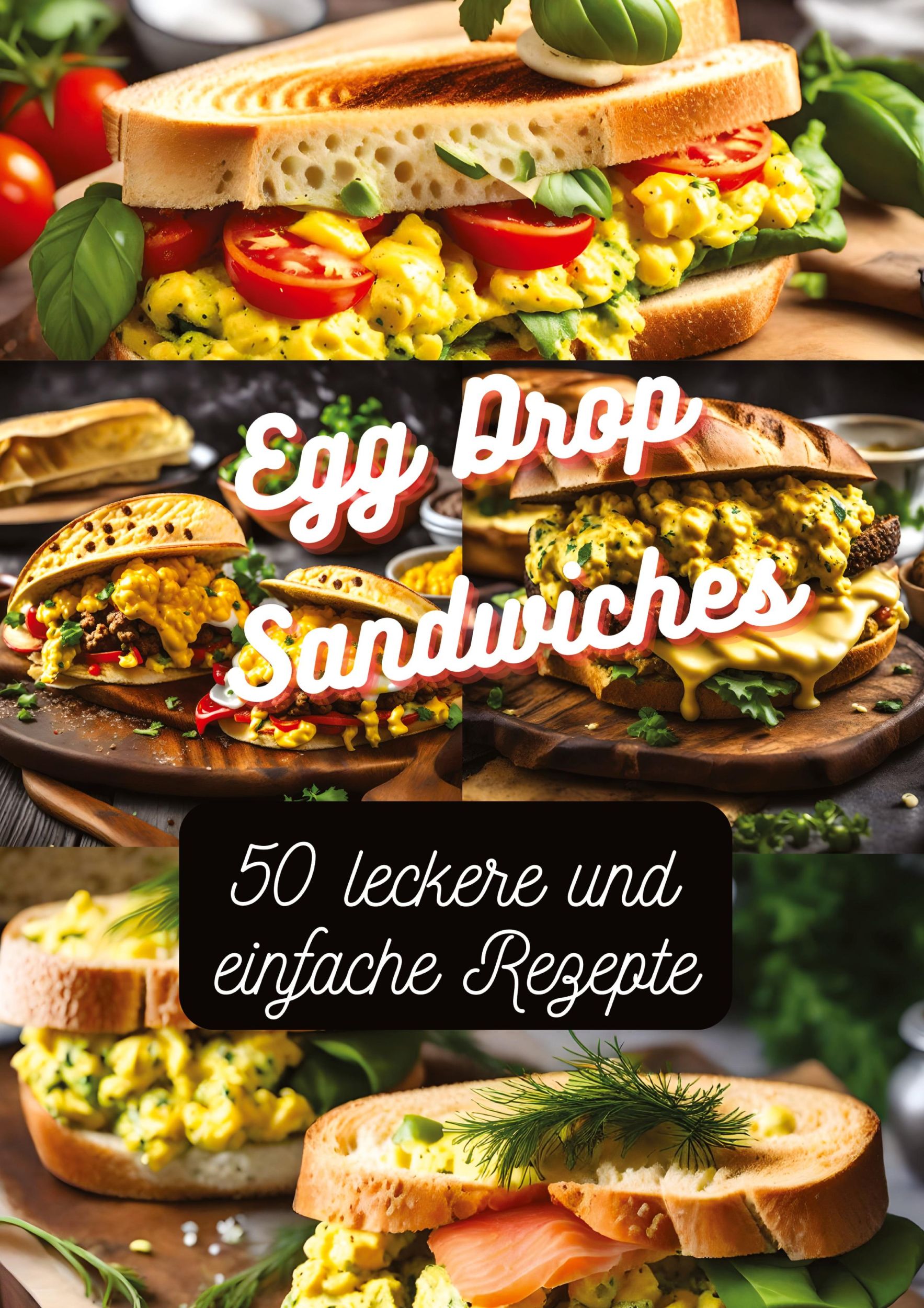 Cover: 9783384021977 | Egg Drop Sandwiches | 50 leckere und einfache Rezepte | Diana Kluge