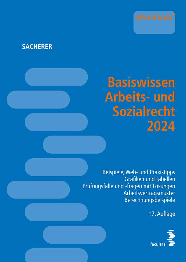 Cover: 9783708924731 | Basiswissen Arbeits- und Sozialrecht 2024 | Remo Sacherer | Buch