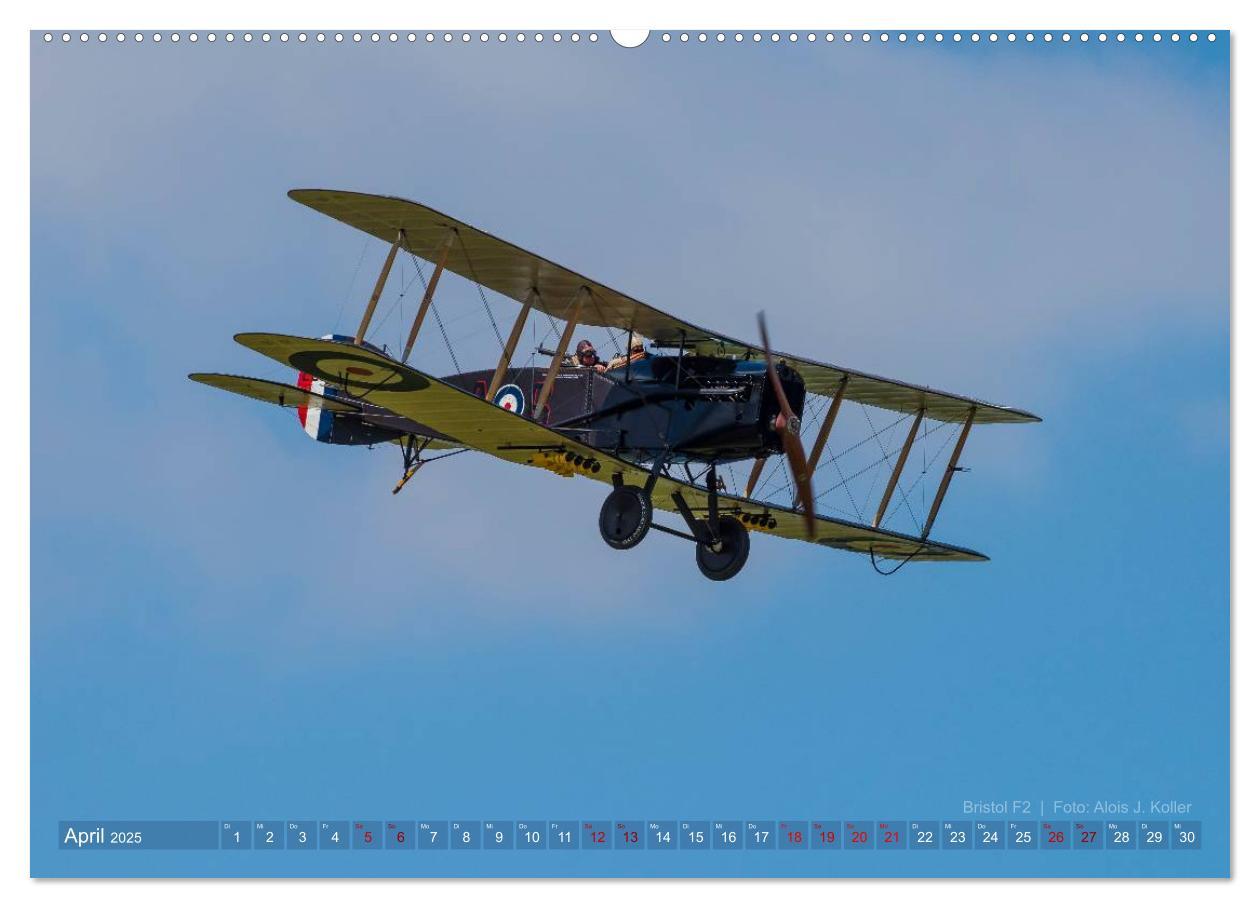 Bild: 9783435423903 | Historische Propellerflugzeuge 2025 (Wandkalender 2025 DIN A2...