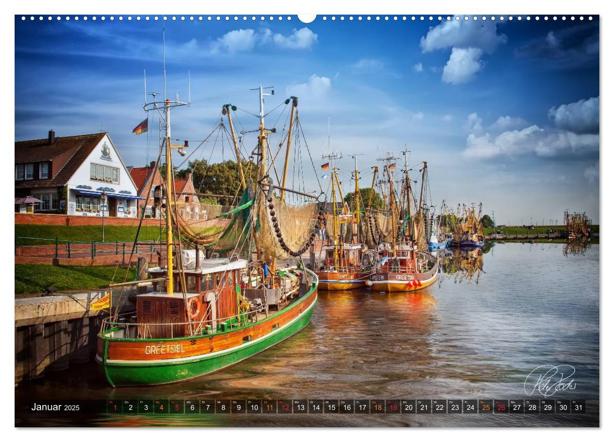 Bild: 9783435791781 | Ostfriesland, die alten Häfen - Greetsiel, Neuharlingersiel,...