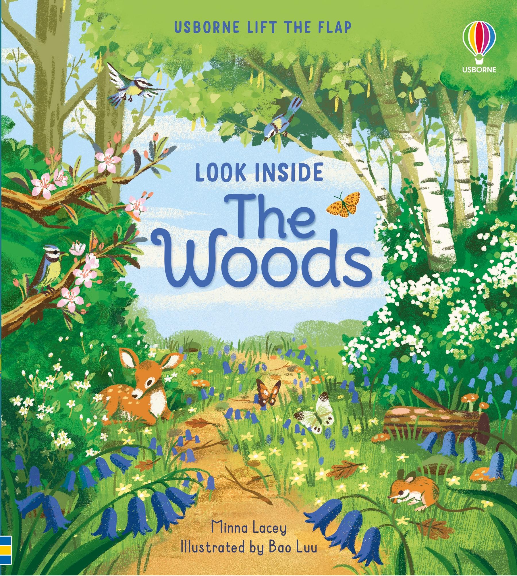 Cover: 9781474968881 | Look Inside the Woods | Minna Lacey | Look Inside | Papp-Bilderbuch