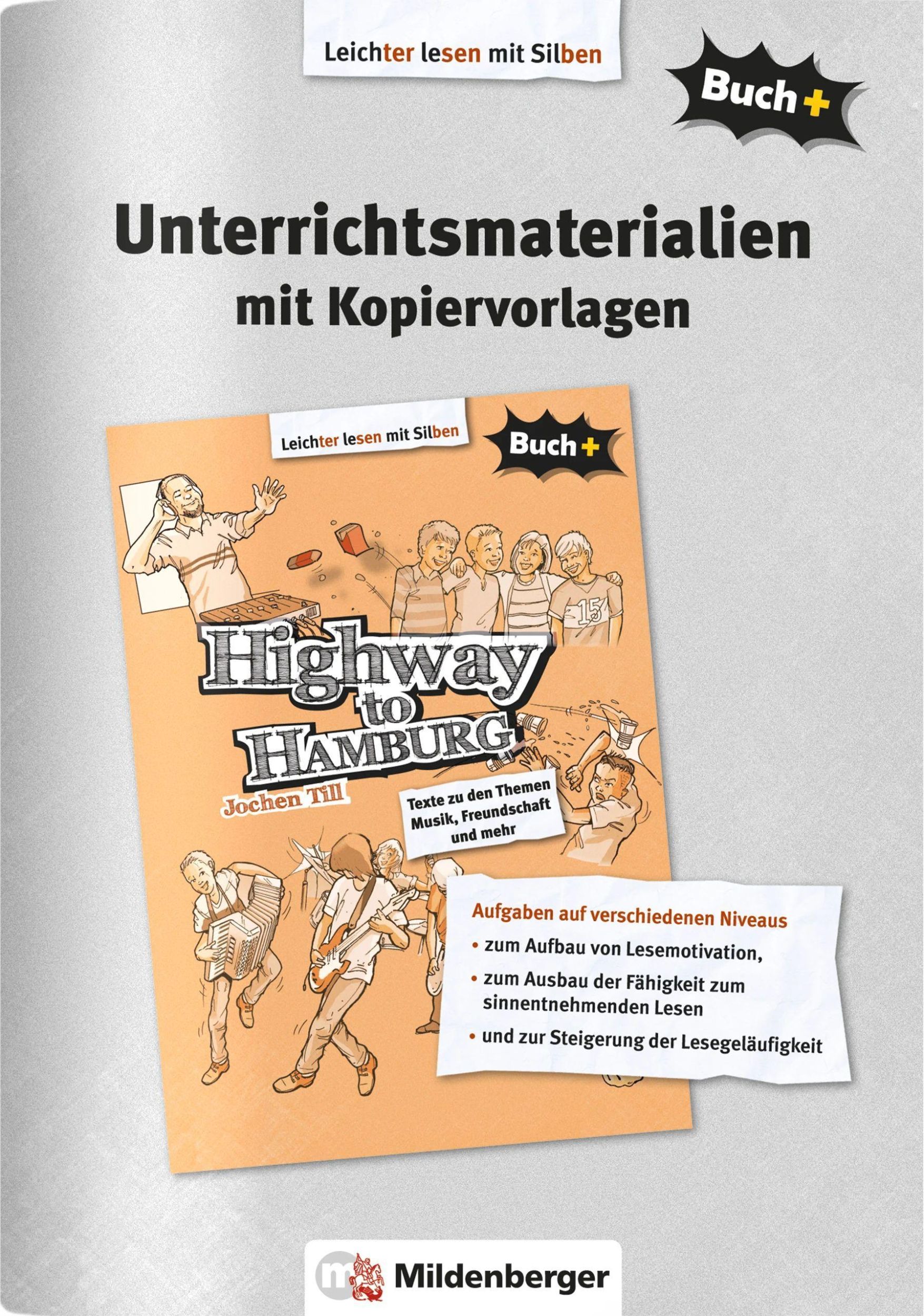 Cover: 9783619054213 | Buch+: Highway to Hamburg - Lehrermaterial mit Kopiervorlagen | Weiß