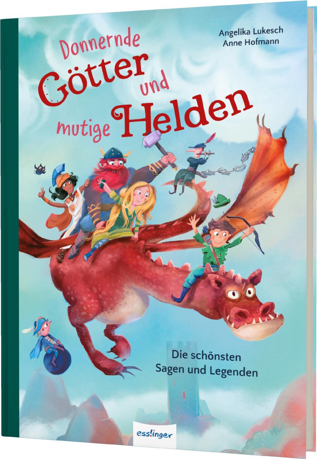 Cover: 9783480238934 | Donnernde Götter und mutige Helden | Angelika Lukesch | Buch | 160 S.