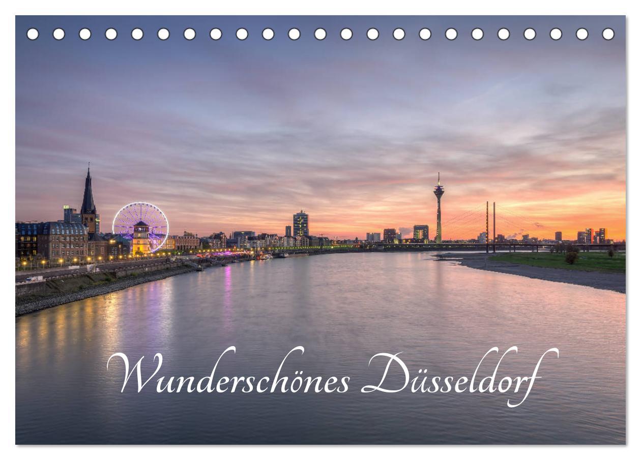 Cover: 9783435189083 | Wunderschönes Düsseldorf (Tischkalender 2025 DIN A5 quer), CALVENDO...