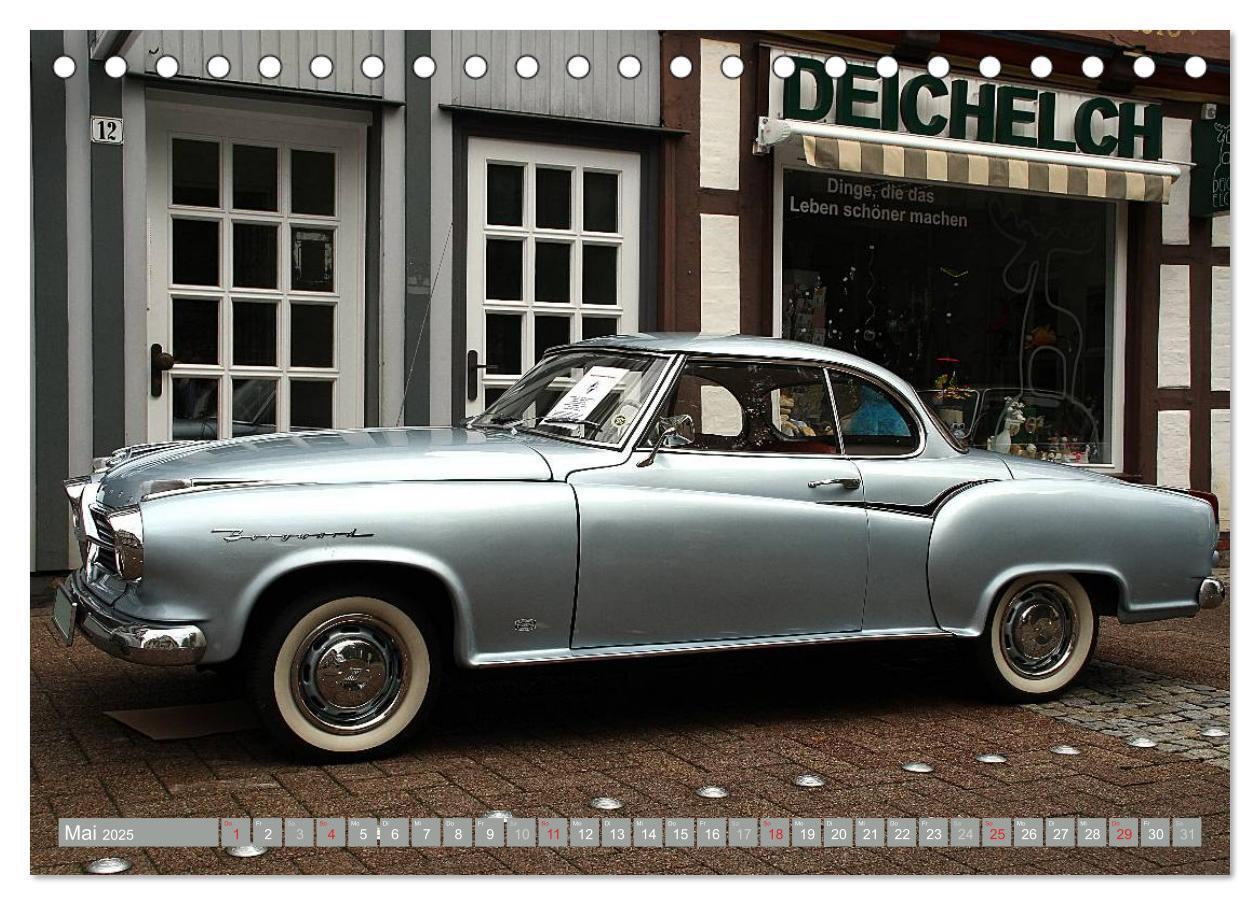 Bild: 9783435492626 | Oldtimer vergangenger Jahrzehnte (Tischkalender 2025 DIN A5 quer),...