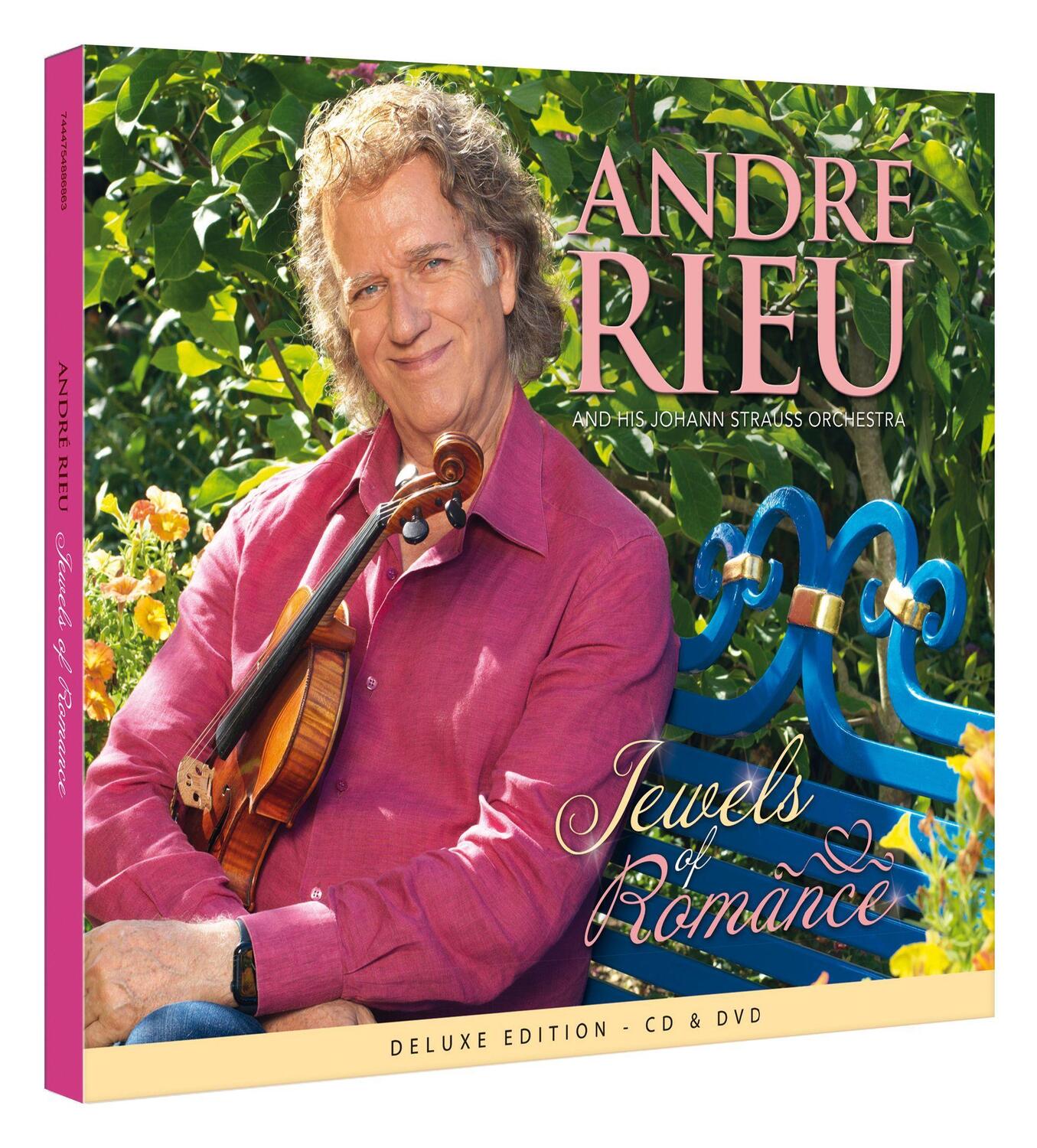 Cover: 7444754886863 | Jewels Of Romance | André Rieu | Audio-CD | 2 Audio-CDs | Englisch