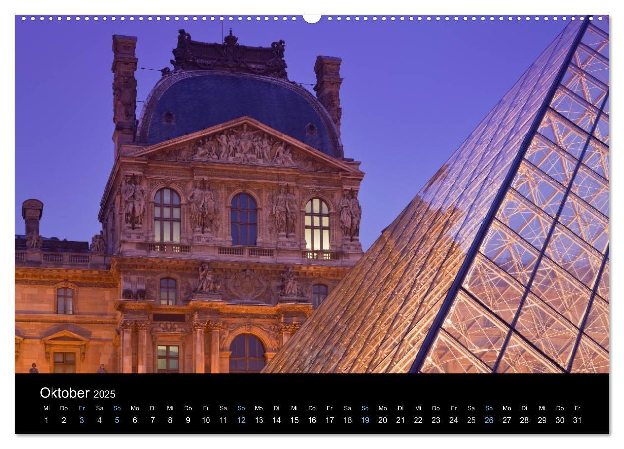 Bild: 9783435565306 | Paris bei Nacht 2025 (Wandkalender 2025 DIN A2 quer), CALVENDO...