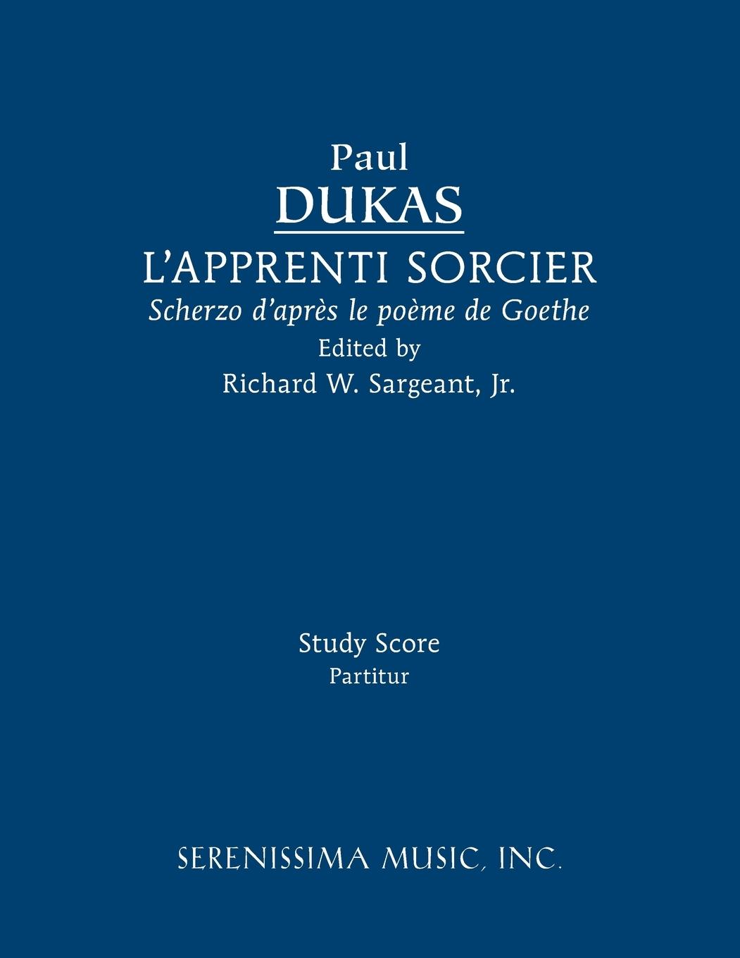 Cover: 9781608742349 | L'Apprenti sorcier | Study score | Paul Dukas | Taschenbuch | Englisch