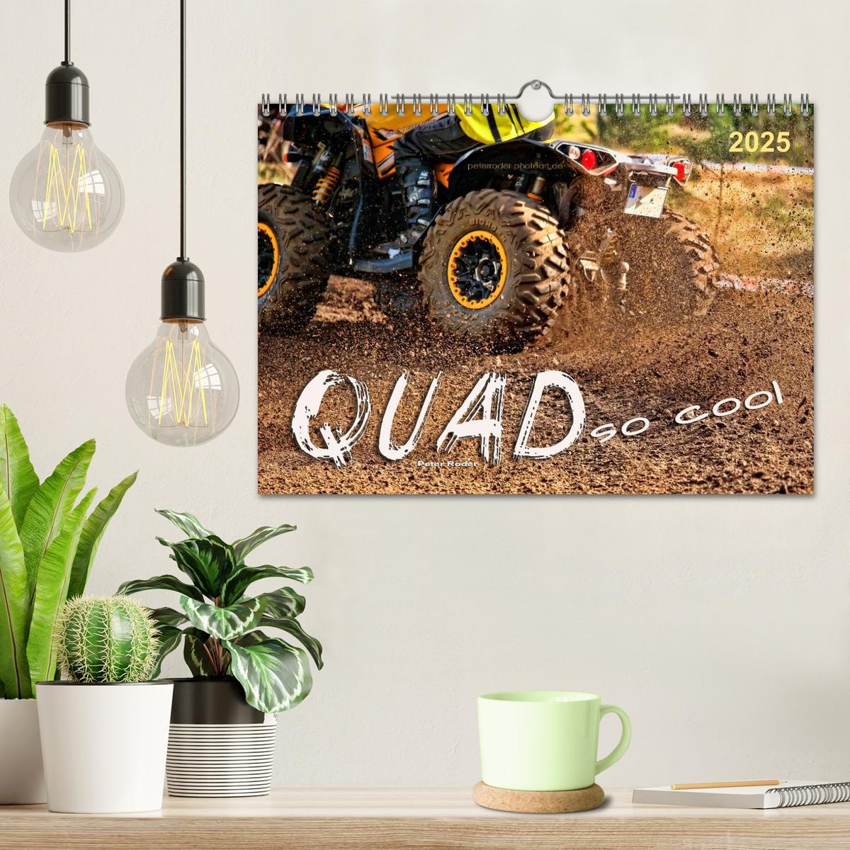 Bild: 9783435472963 | Quad - so cool (Wandkalender 2025 DIN A4 quer), CALVENDO...