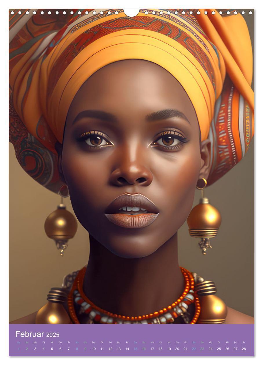 Bild: 9783435869893 | Afrikanische Frauen - Portraits im Stil der afrikanischen Kultur...