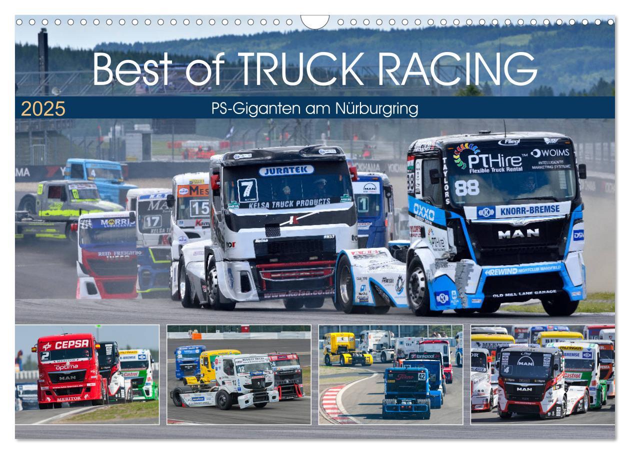 Cover: 9783435345847 | Best of TRUCK RACING (Wandkalender 2025 DIN A3 quer), CALVENDO...