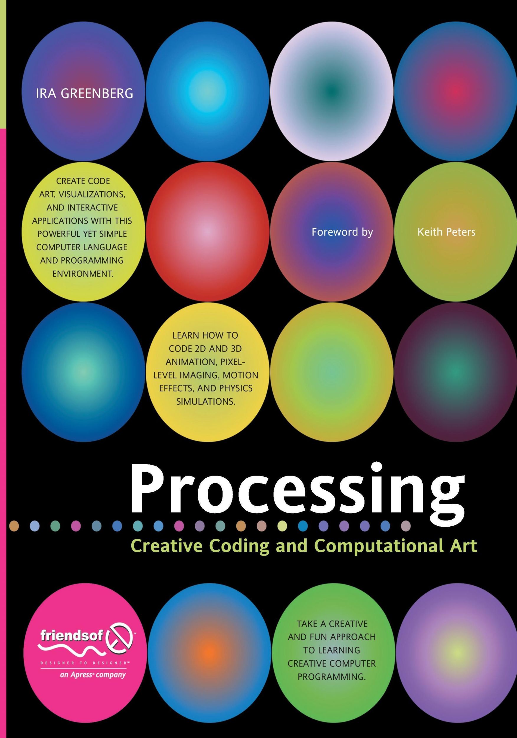 Cover: 9781484220252 | Processing | Creative Coding and Computational Art | Ira Greenberg