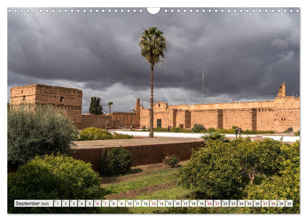 Bild: 9783435329588 | Marokko - Marrakesch (Wandkalender 2025 DIN A3 quer), CALVENDO...