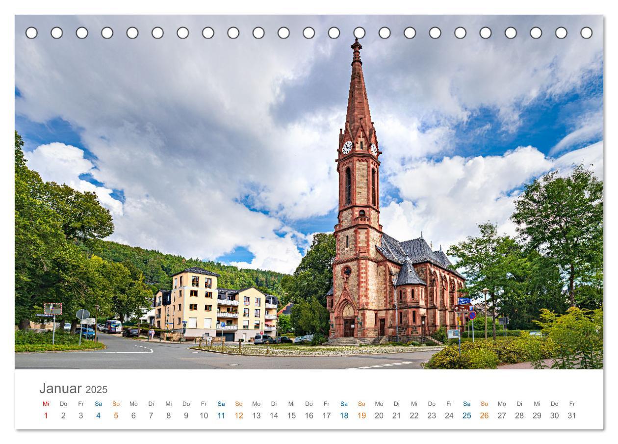 Bild: 9783457176290 | Rudolstadt - im Tal der Saale (Tischkalender 2025 DIN A5 quer),...