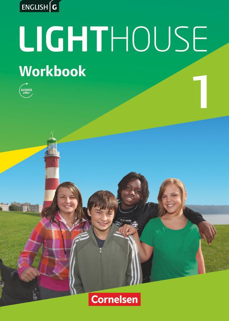 Cover: 9783060325474 | English G LIGHTHOUSE 1: 5. Schuljahr. Workbook mit Audios online