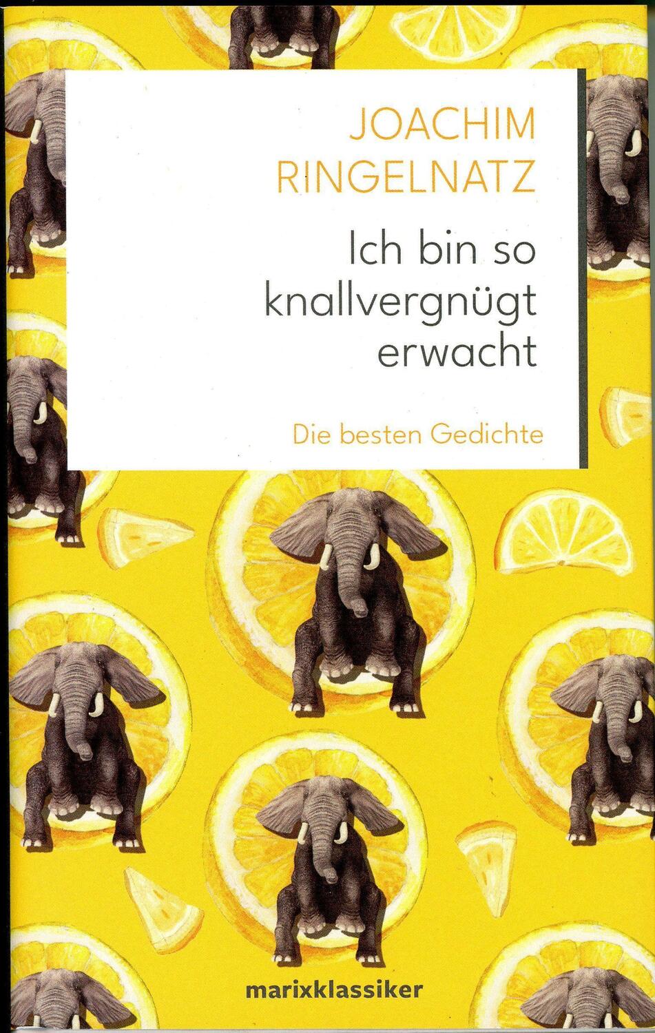 Cover: 9783865392749 | Ich bin so knallvergnügt erwacht | Die besten Gedichte | Ringelnatz