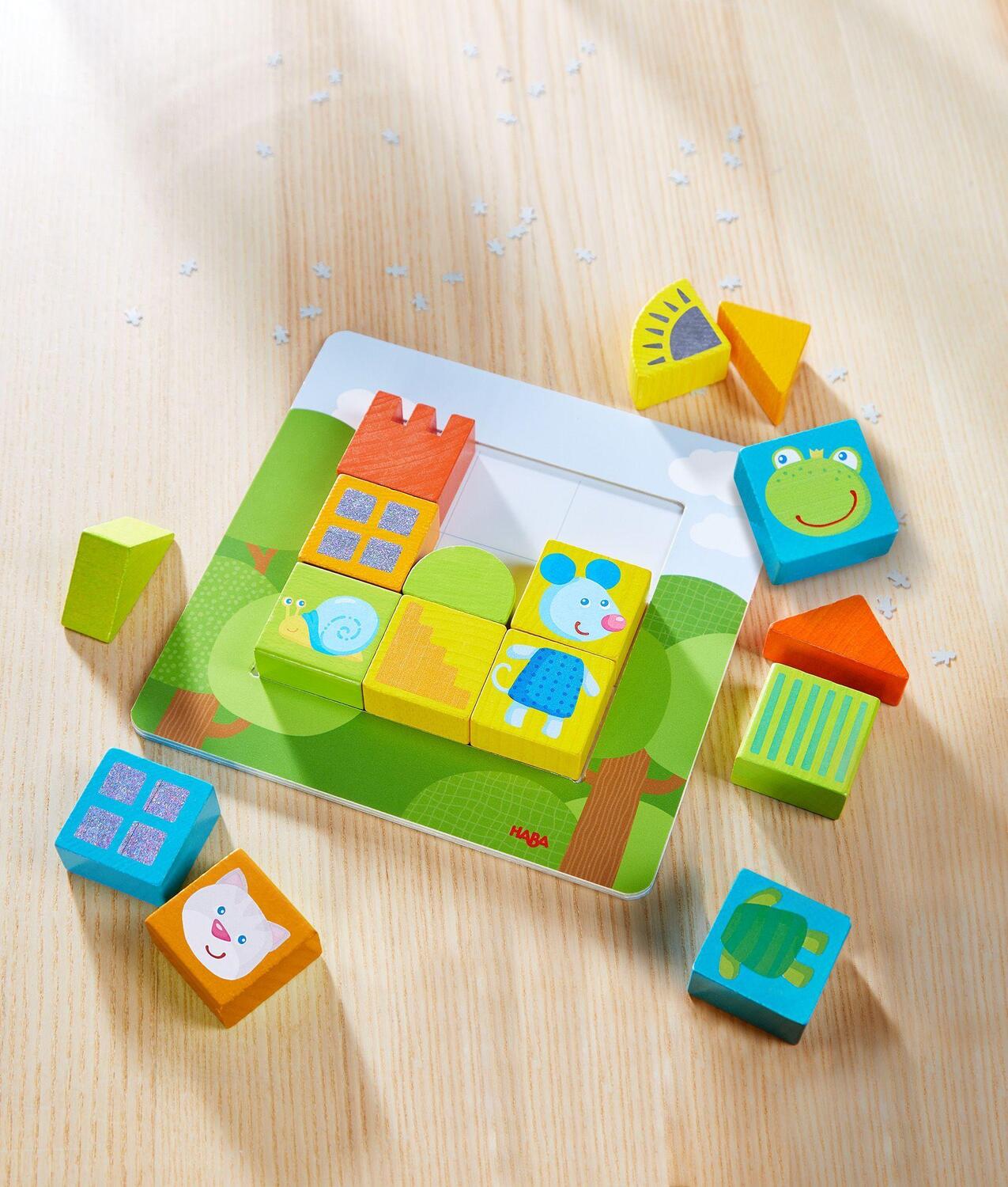 Bild: 4010168257938 | Legespiel Tierisch quadratisch | Spiel | Deutsch | 2021 | HABA