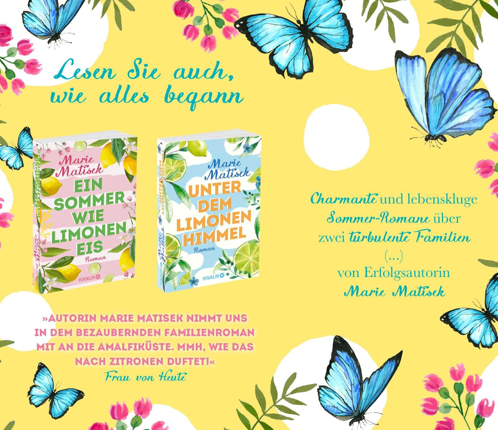 Bild: 9783426525128 | Der Schmetterlingsgarten | Roman | Marie Matisek | Taschenbuch | 2020