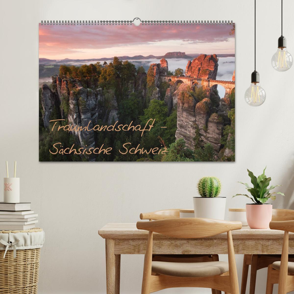 Bild: 9783435810574 | Traumlandschaft - Sächsische Schweiz (Wandkalender 2025 DIN A2...