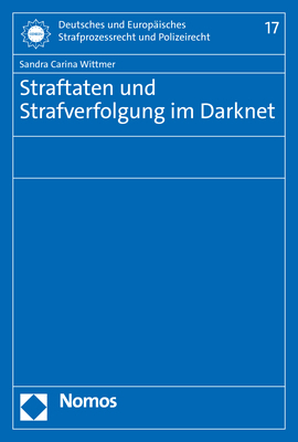 Cover: 9783756003259 | Straftaten und Strafverfolgung im Darknet | Sandra Carina Wittmer