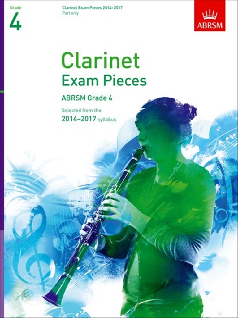 Cover: 9781848495159 | Clarinet Exam Pieces 2014-2017, Grade 4 Part | ABRSM Exam Pieces