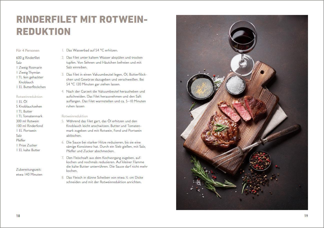 Bild: 9783809441342 | Sous Vide - Die besten Rezepte für zartes Fleisch, saftigen Fisch...