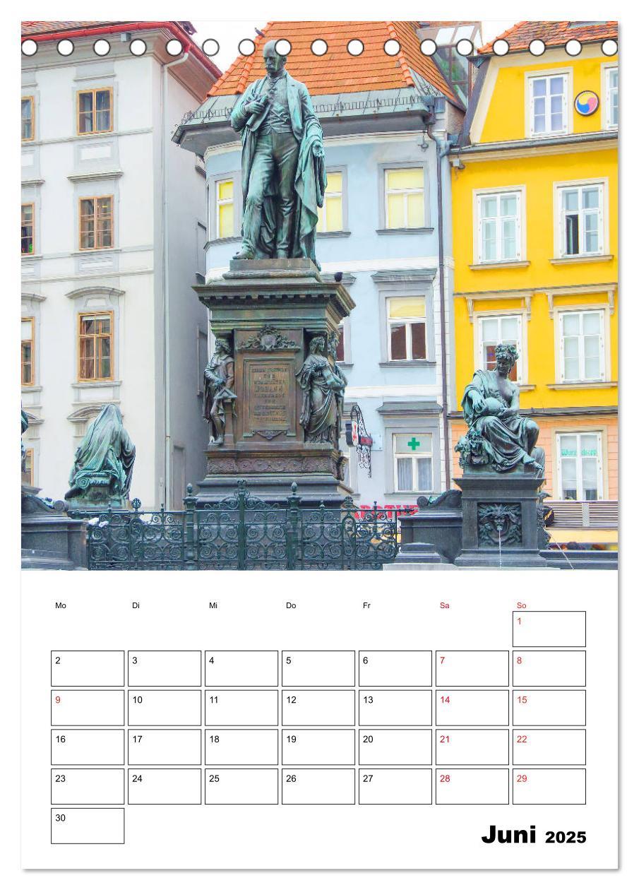 Bild: 9783435970070 | Graz - faszinierende Stadt (Tischkalender 2025 DIN A5 hoch),...