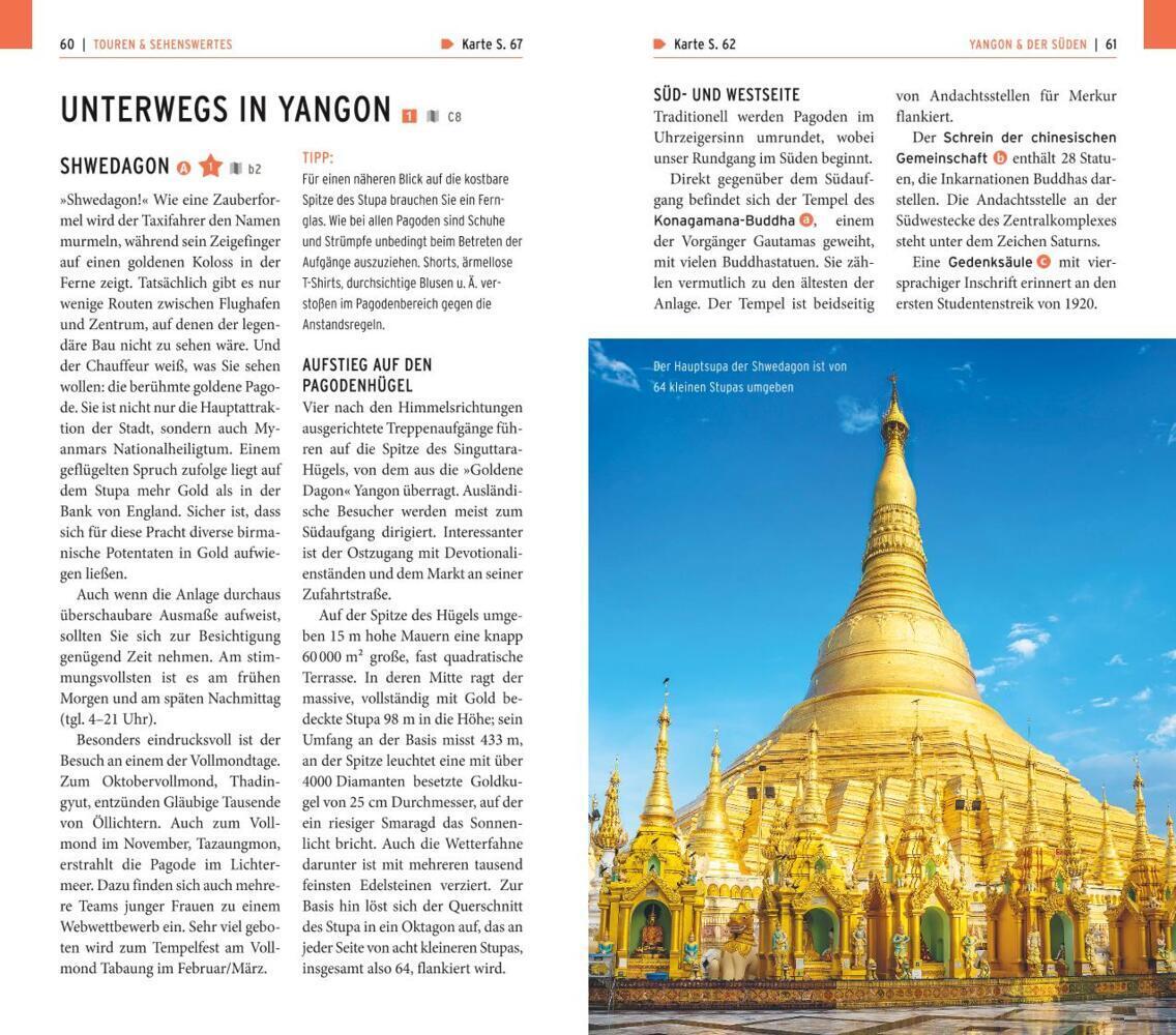 Bild: 9783846404324 | POLYGLOTT on tour Reiseführer Myanmar | Martin H. Petrich | Buch