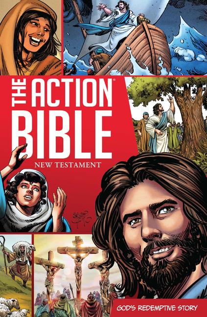 Cover: 9780830782918 | The Action Bible New Testament | God's Redemptive Story | Cariello