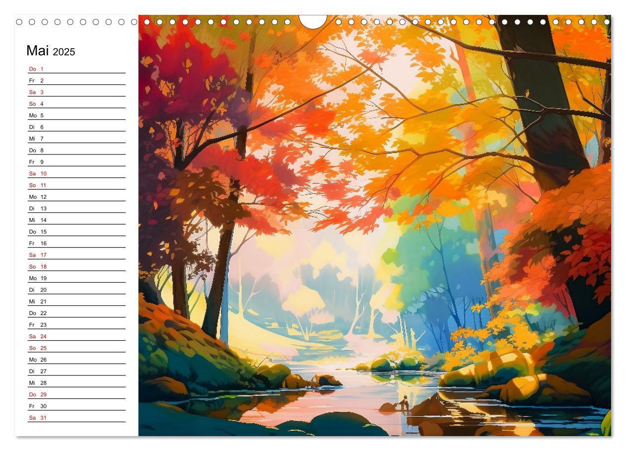 Bild: 9783383903939 | Anime Traumwelten (Wandkalender 2025 DIN A3 quer), CALVENDO...