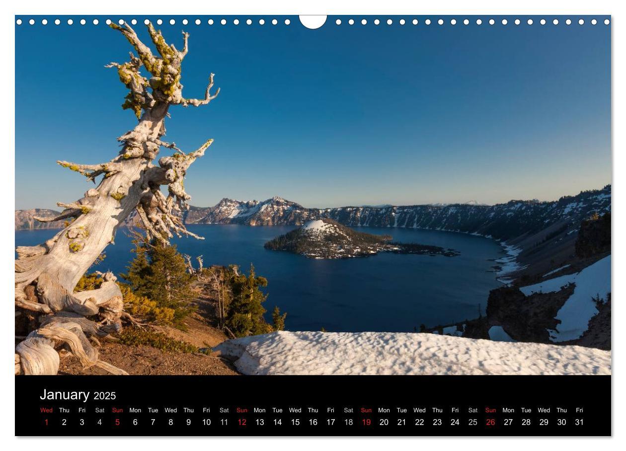 Bild: 9781325966035 | USA Nature Deluxe (Wall Calendar 2025 DIN A3 landscape), CALVENDO...