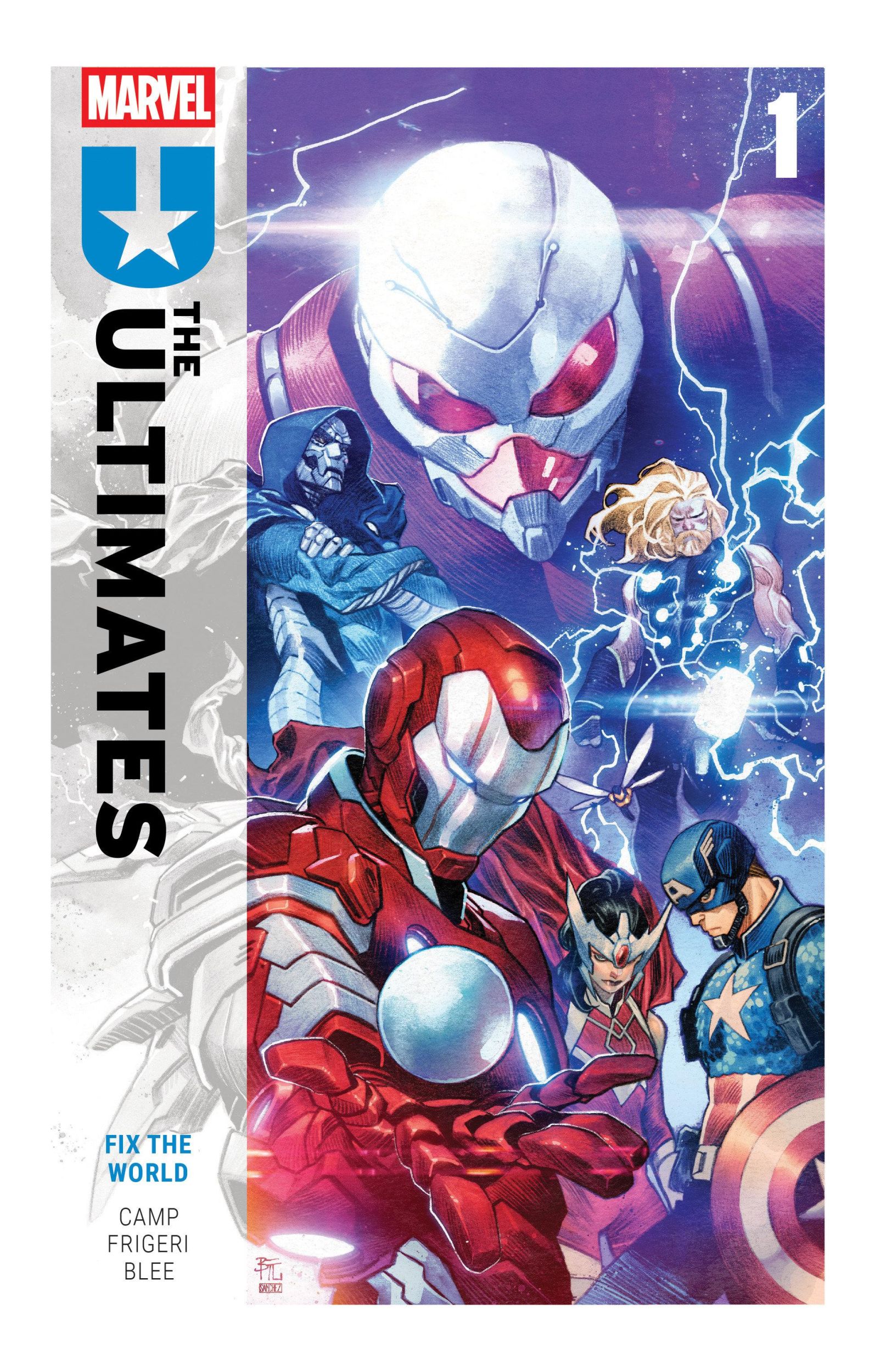 Cover: 9781302957513 | Ultimates by Deniz Camp Vol. 1: Fix the World | Deniz Camp (u. a.)