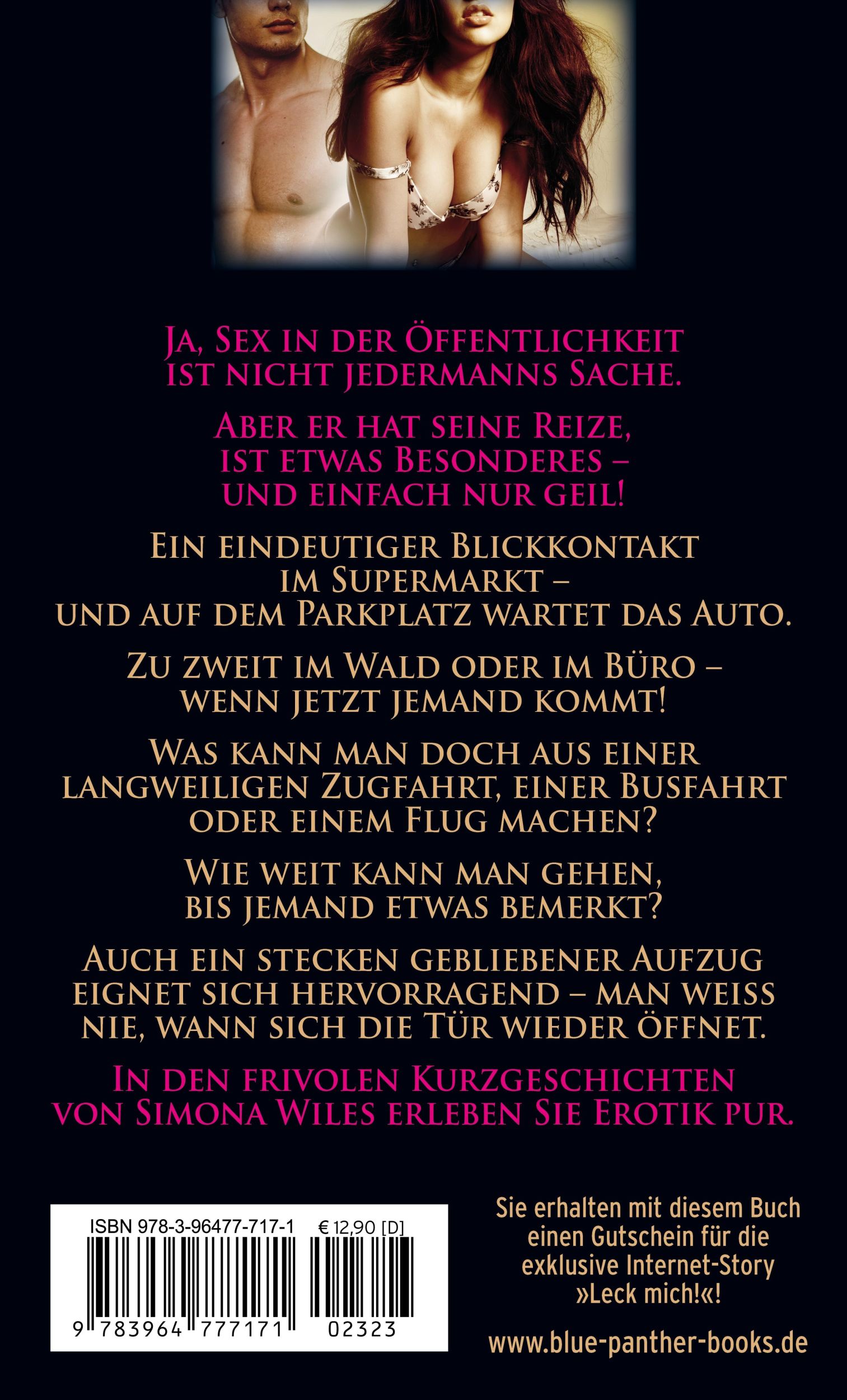 Rückseite: 9783964777171 | Verboten in der Öffentlichkeit Erotische Bekenntnisse | Simona Wiles