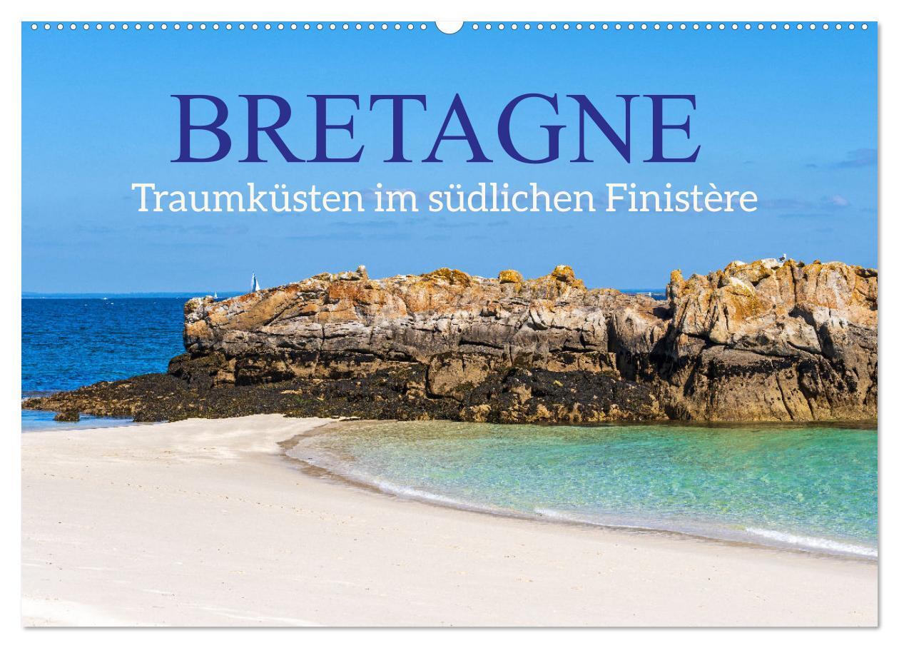 Cover: 9783457162972 | Bretagne - Traumküsten im südlichen Finistère (Wandkalender 2025...