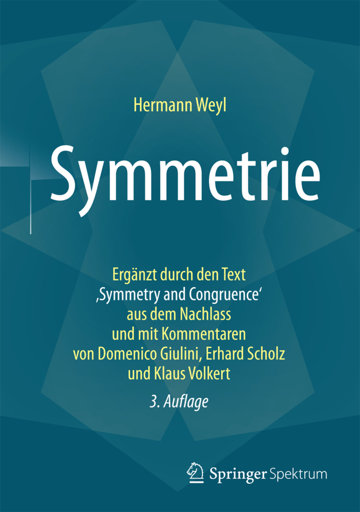 Cover: 9783662527108 | Symmetrie | Hermann Weyl | Buch | vii | Deutsch | 2016