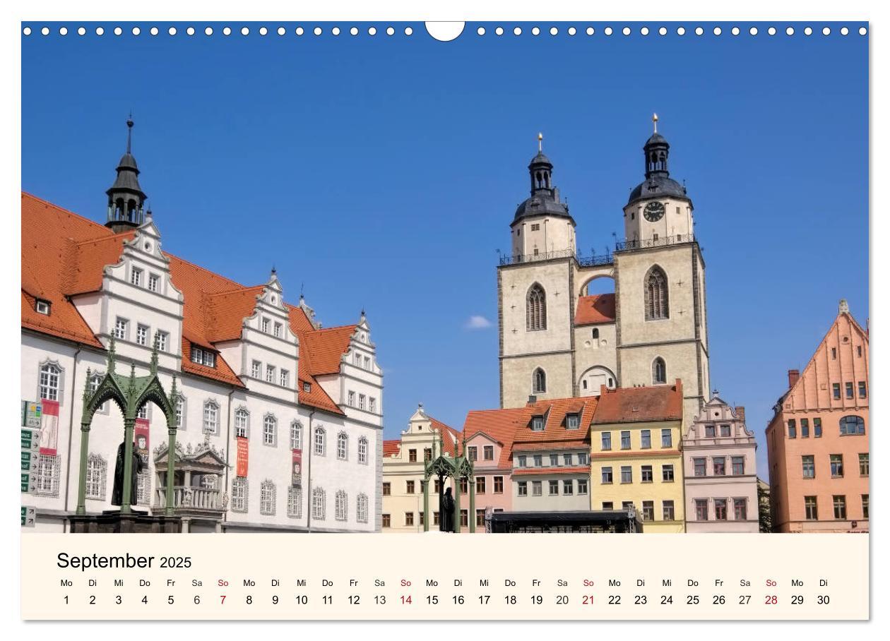 Bild: 9783435454693 | Lutherstadt Wittenberg - Stadt der Reformation (Wandkalender 2025...