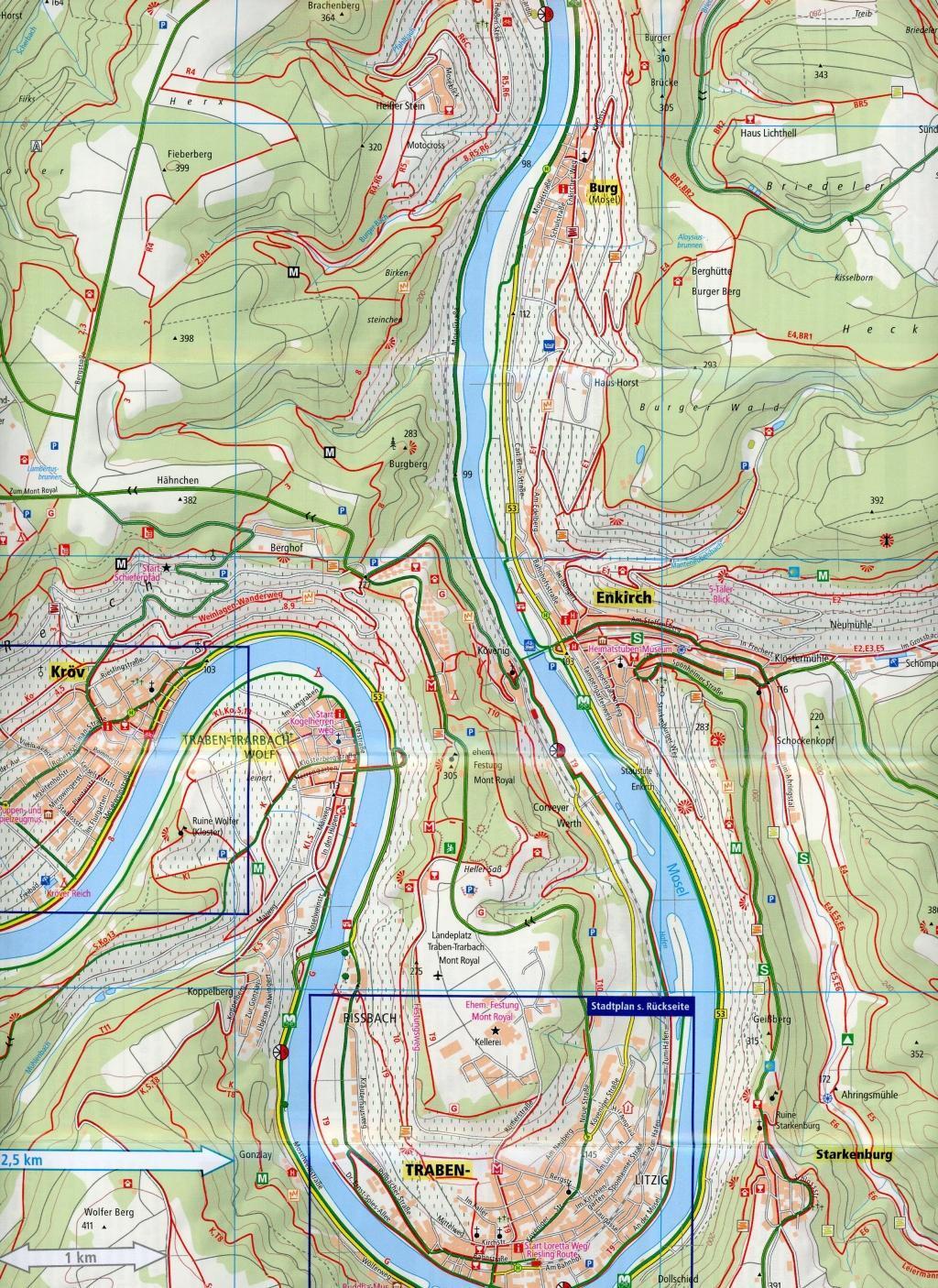 Bild: 9783747300794 | Mittelmosel, Bernkastel-Kues - Traben-Trarbach - Kröv 1 : 25 000