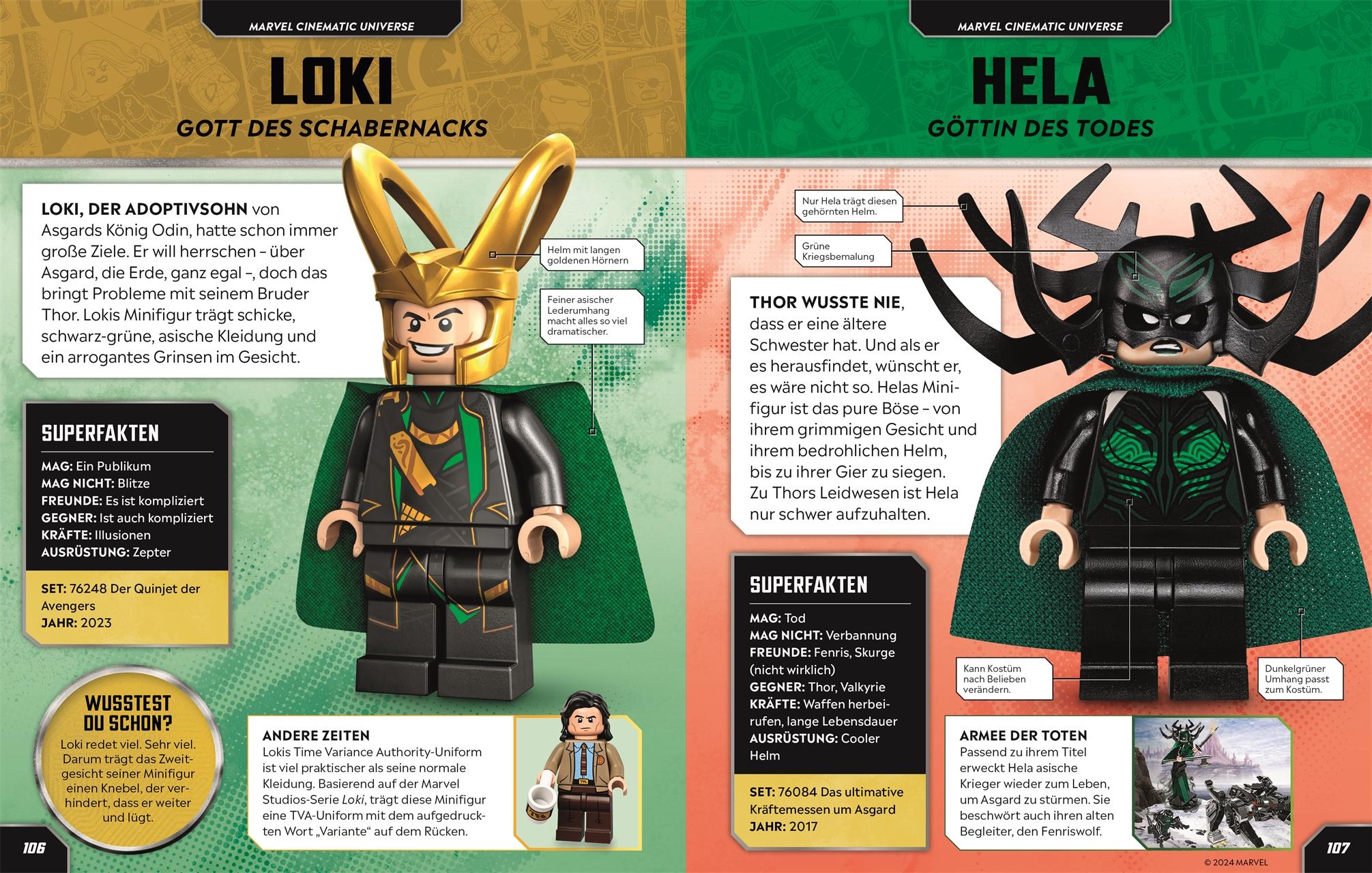 Bild: 9783831050543 | LEGO® Marvel Lexikon der Minifiguren | Shari Last | Buch | 176 S.