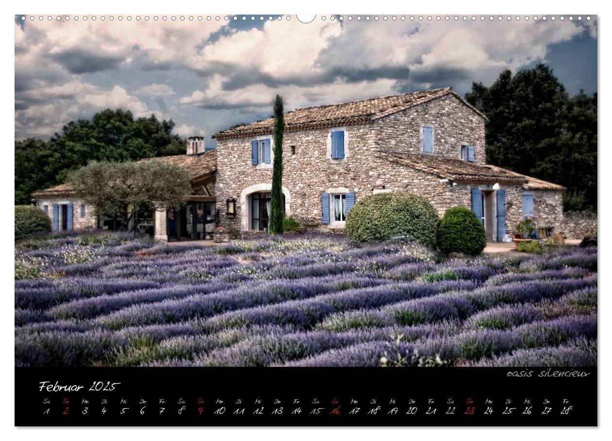 Bild: 9783435755165 | Provence romantique (hochwertiger Premium Wandkalender 2025 DIN A2...