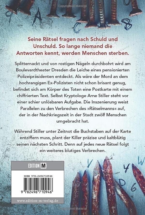 Rückseite: 9782496710946 | Der Rätselmann | Elias Haller | Taschenbuch | Paperback | 402 S.