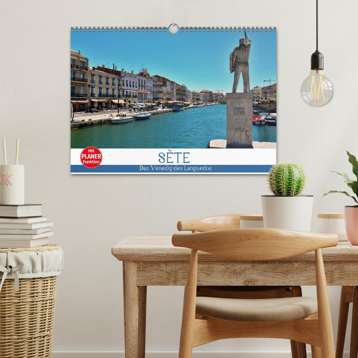 Bild: 9783435445325 | Sète - Das Venedig des Languedoc (Wandkalender 2025 DIN A3 quer),...