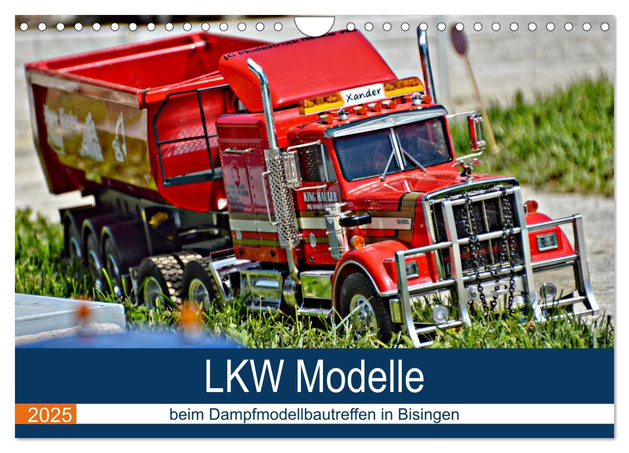 Cover: 9783435359080 | LKW Modelle beim Dampfmodellbautreffen in Bisingen (Wandkalender...